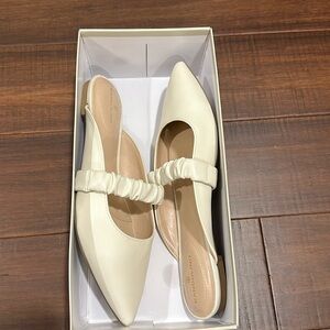Bandolino Sonny mule white size 8